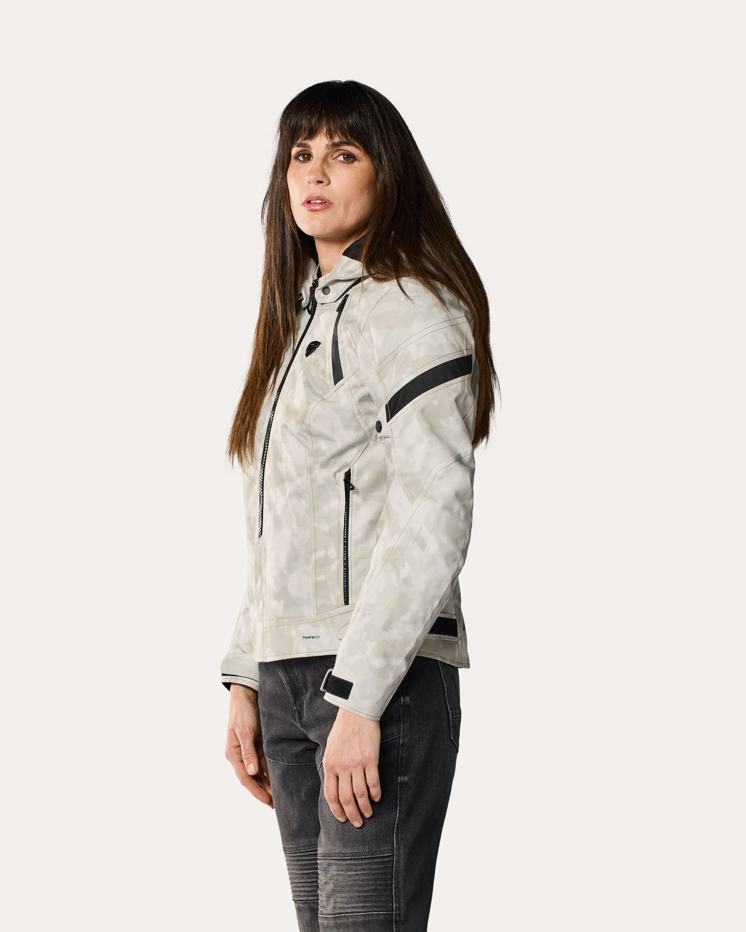 Jacket Flare 3 H2O Ladies | Camo Dark Grey - Image 5