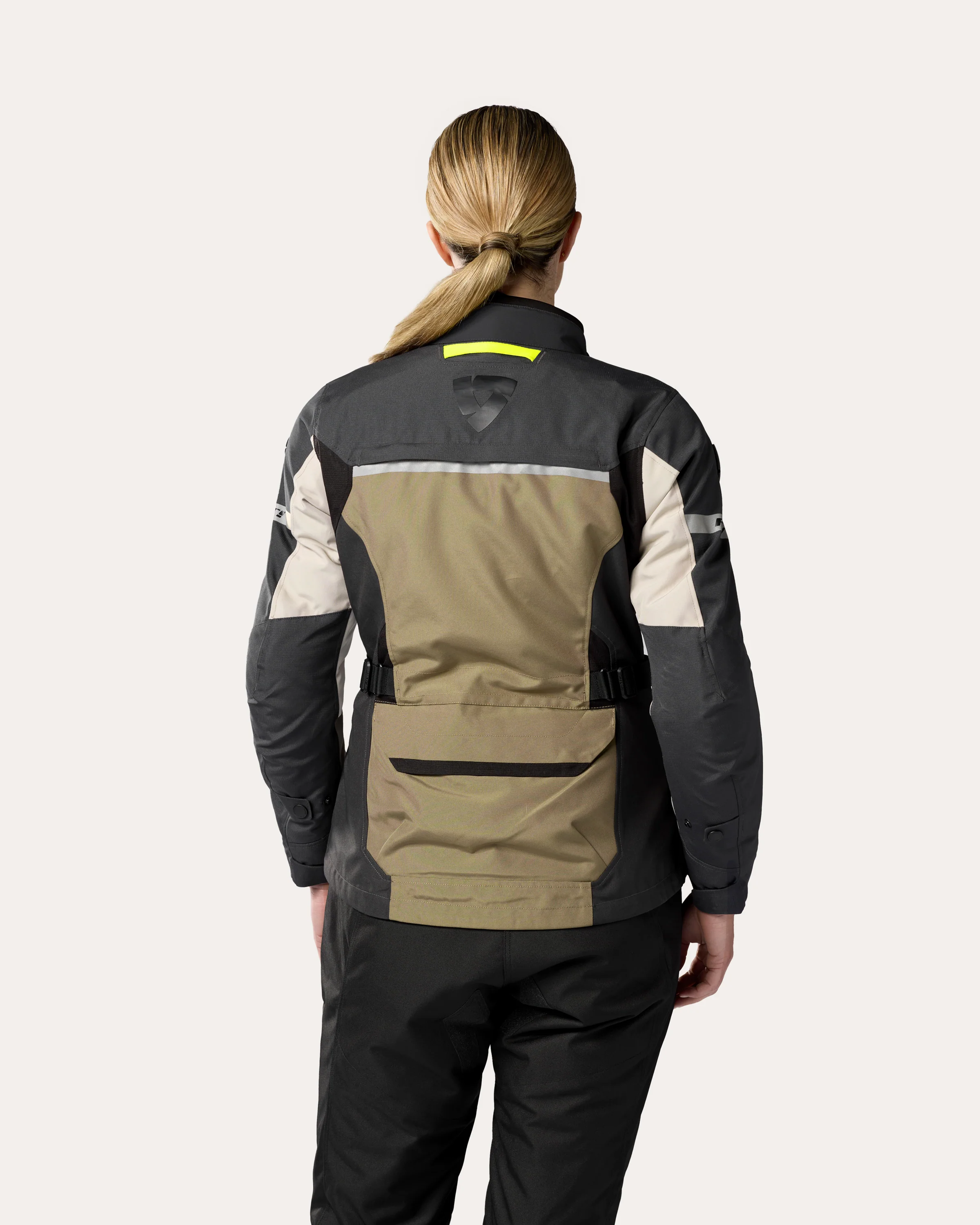 Jacket Outback 4 H2O Ladies | Green-Anthracite - Image 4