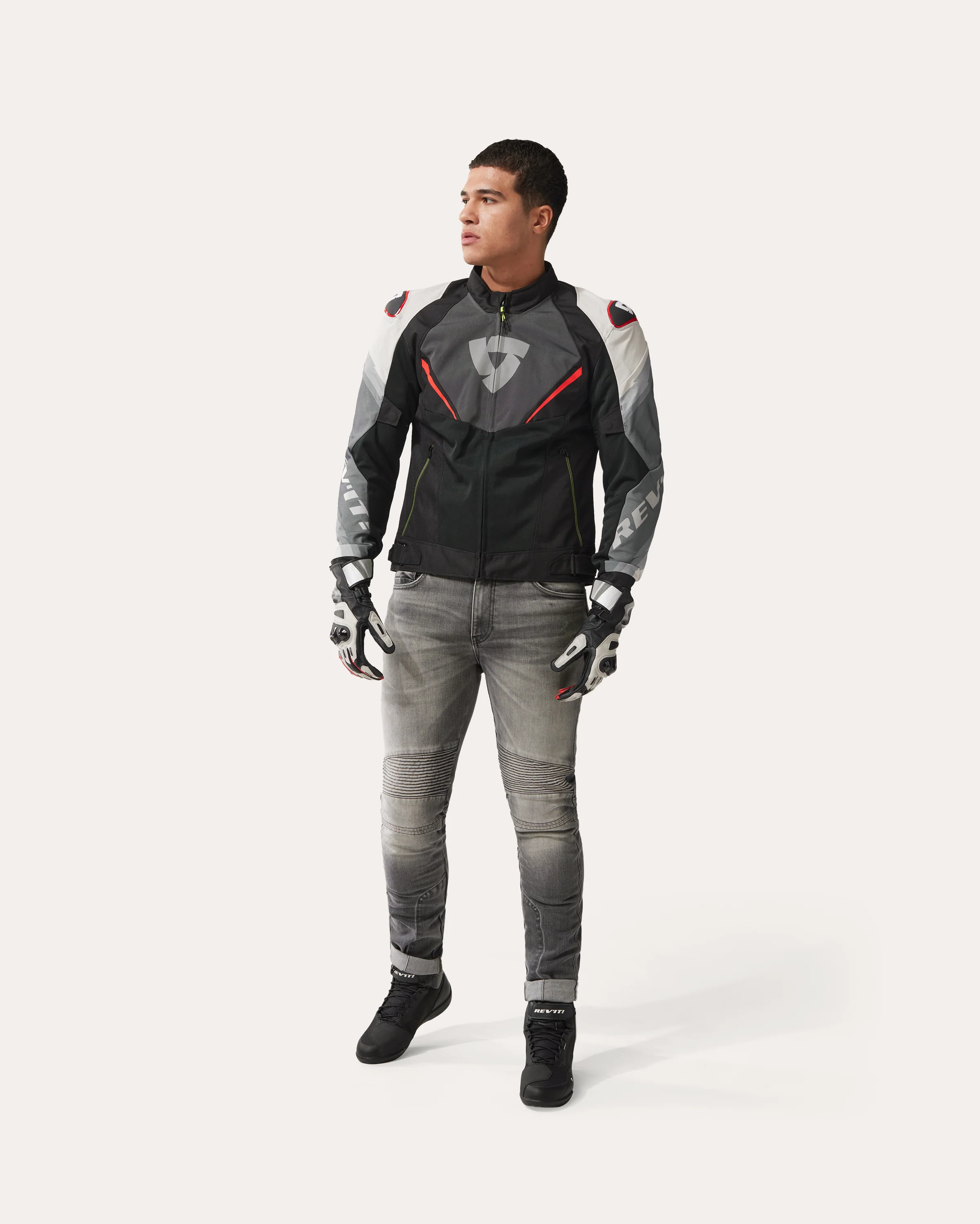 Jacket Quantum 3 Air | Grey-Red - Image 3