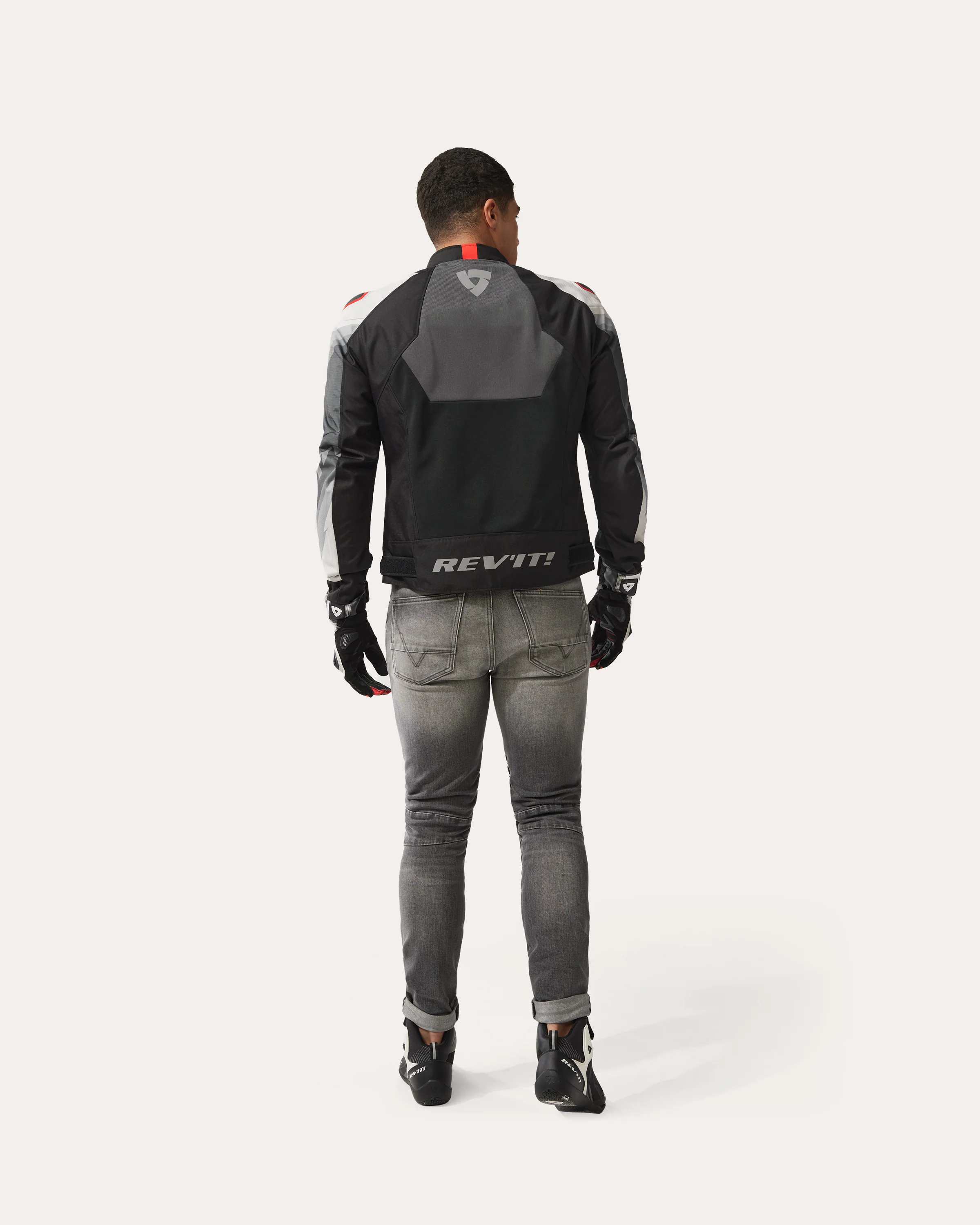 Jacket Quantum 3 Air | Grey-Red - Image 4