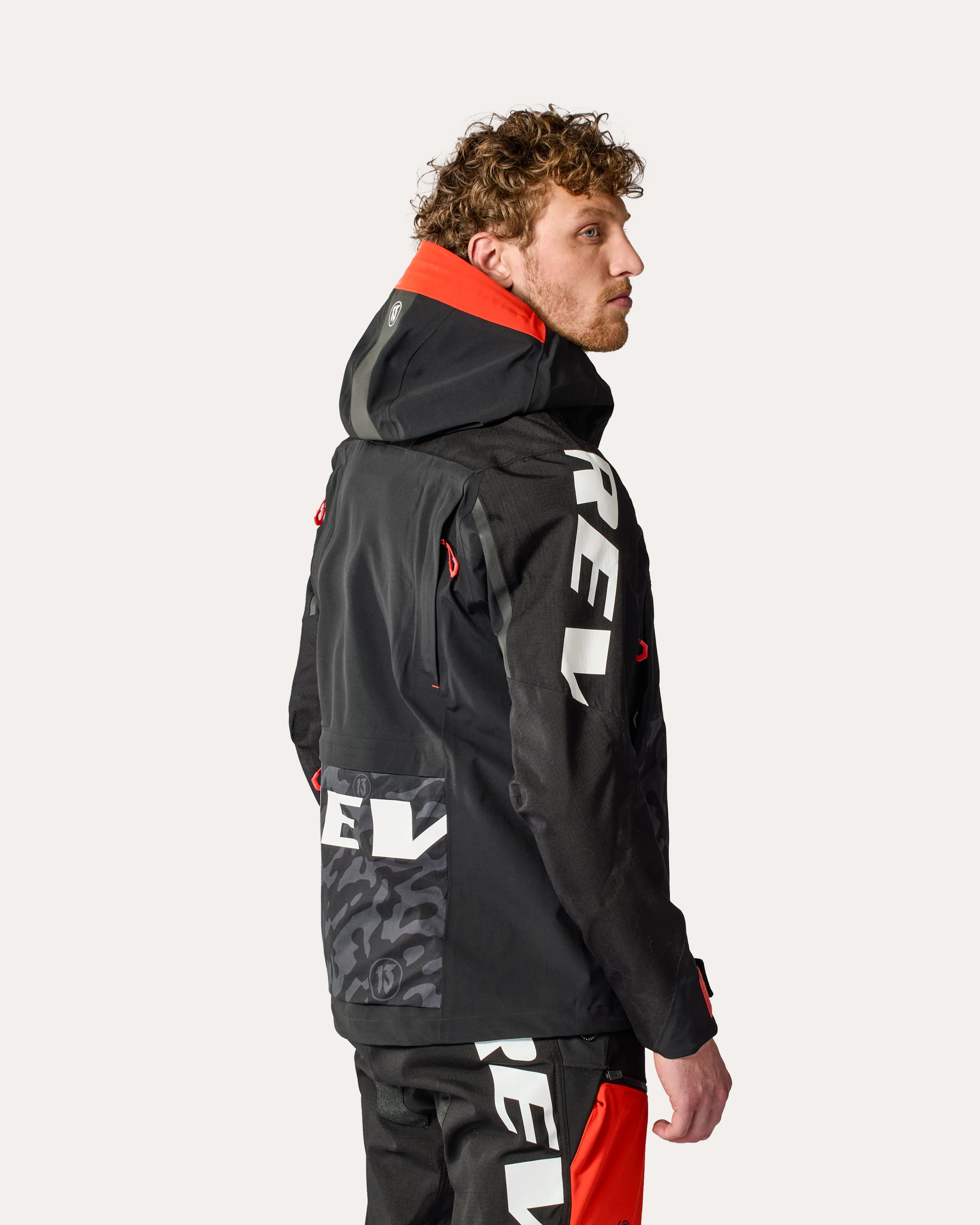 Jacket Vision H2O | Black-Red - Image 5