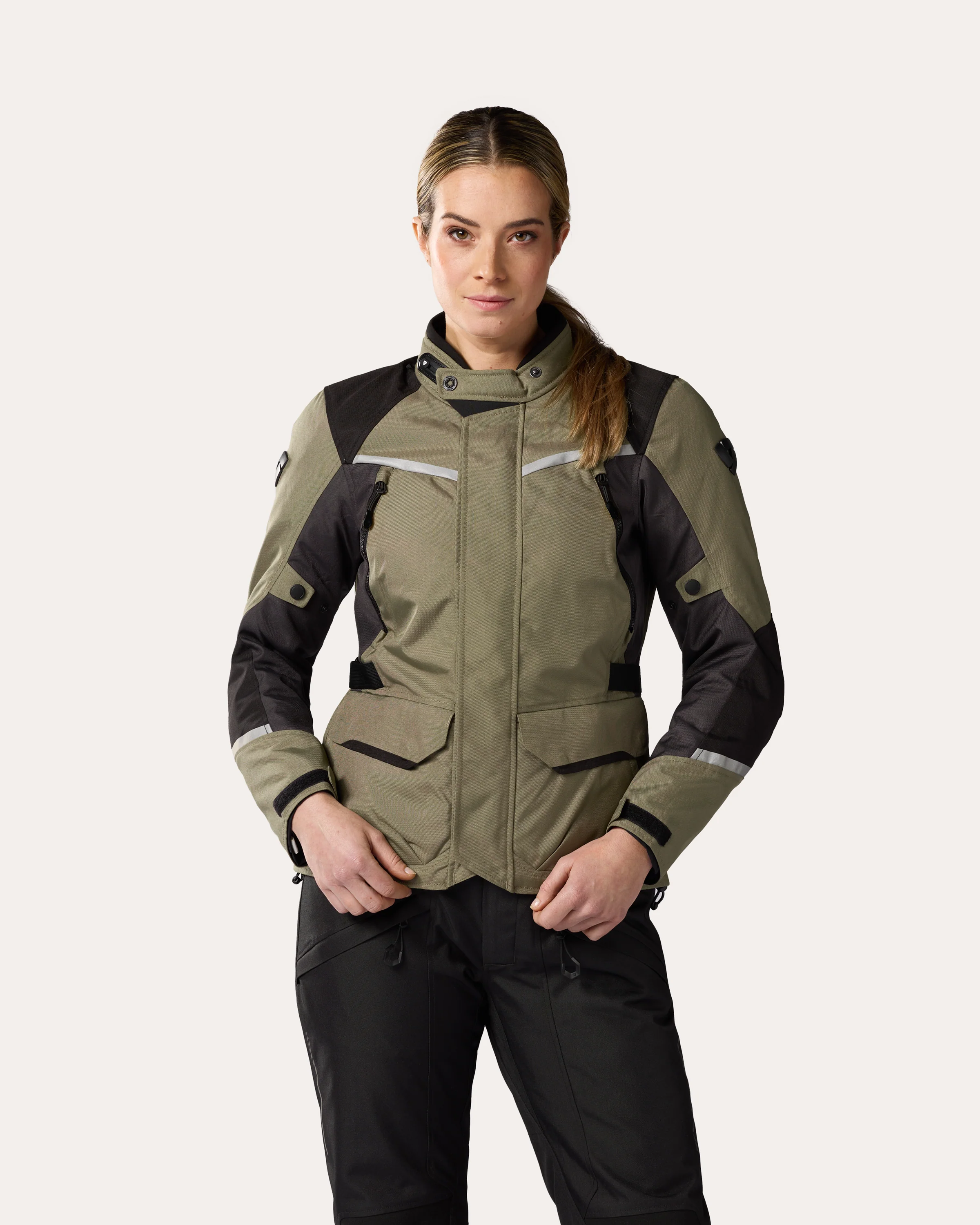 Jacket Voltiac 3 H2O Ladies | Camo Blue - Image 3