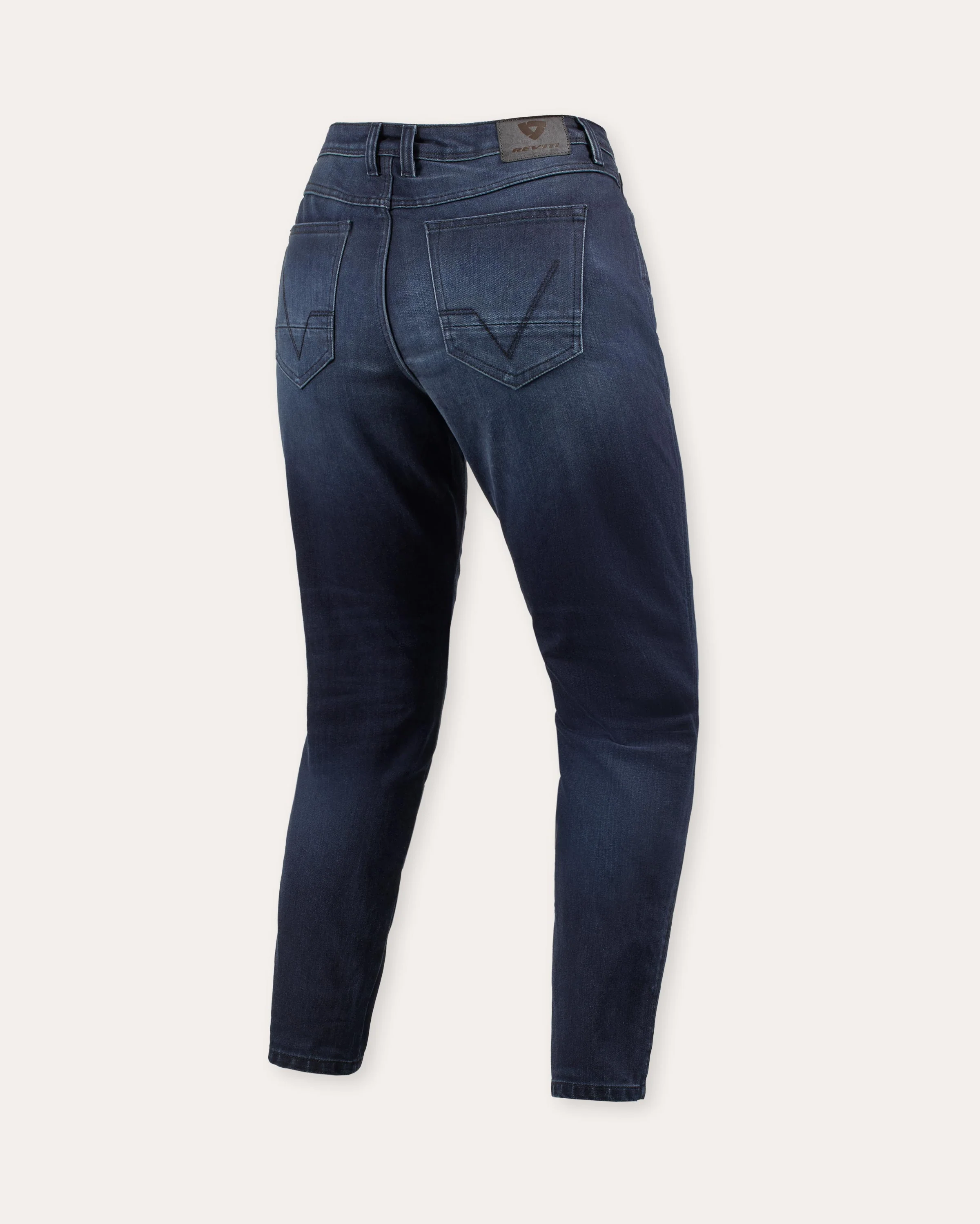 Jeans Harper Tapered Ladies | Dark Blue Used - Image 2